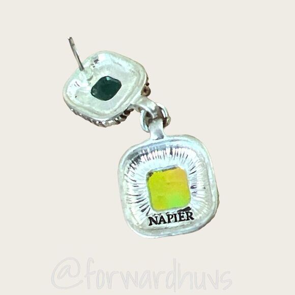 Napier Pierced Dangle Earrings - Picture 5 of 8